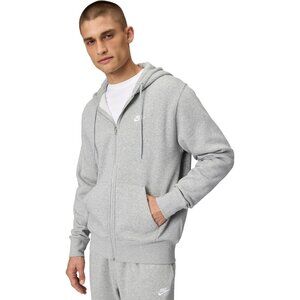 Nike Men's Club Full-Zip Fleece Hoodie